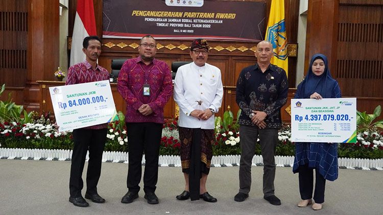 podiumnews.com-Wagub Cok Ace Dorong Keikutsertaan Masyarakat Jadi Peserta BPJS Ketenagakerjaan